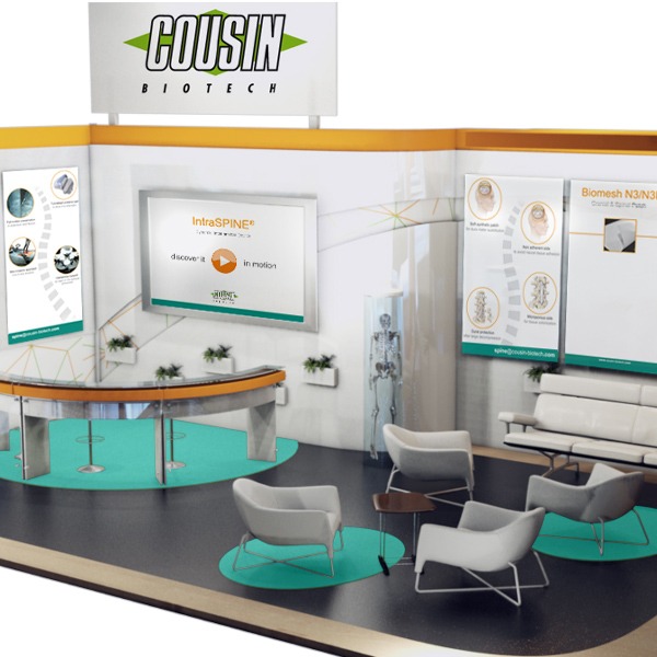 Stand Virtuel - Cousin Biotech - SYNTHES'3D