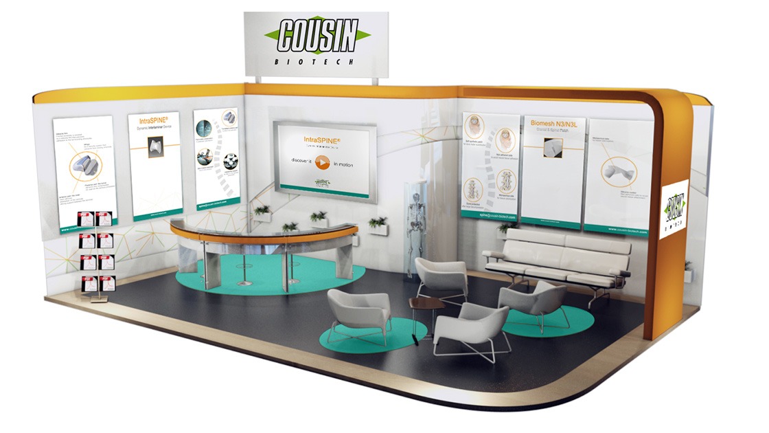 Stand Virtuel - Cousin Biotech - SYNTHES'3D